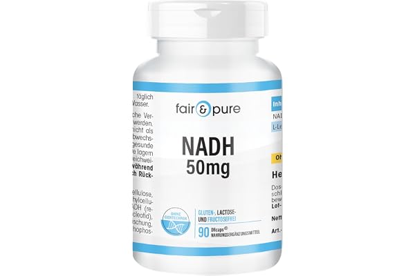 Fair & Pure® - NADH 50mg - végan - 90 DRcaps™