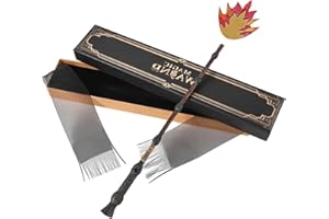 YLWZZ Magic Zauberstab Set, Zauberstäbe basteln mit Zauber, Magical Wand Schön verpackt in Einer Geschenkbox, für Hexenkostüm Cosplay Party Kostüm Zubehör