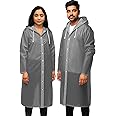 Allextreme EVA Waterproof Unisex Rain Coat Hooded Full Sleeves Outdoor Men, Women, Boys & Girls Rainwear Poncho Raincoat for 