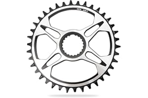 HOUSON Cadena de bicicleta, 12 velocidades, 32T, 34T, 36T, 38T, montaje directo, plato ancho, plato de cadena de bicicleta para S-himano M7100 M8100 M9100 38T