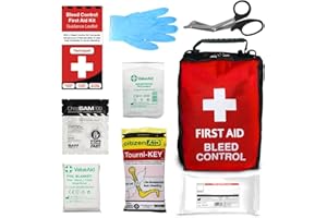 Value Aid Bleed Control Kit - Enhanced with Tourni-Key - Soft Case