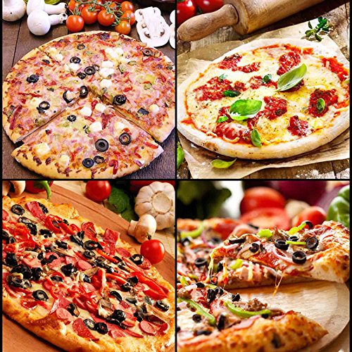 rostfreiem Stahl-Cutter Pizza Radzierblende Konditorei LebensmittelWälzwerkzeug - 3