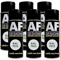 Alex Flittner Designs RAL Lackspray Spraydose RAL6010 Grasgrün Matt - Hochwertiger Acryllack Made In Germany