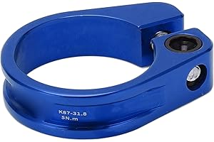 SOCOBETA Clip Reggisella Bici 31.8mm Morsetto Reggisella Bici Morsetto Reggisella Bici in Lega di Alluminio Morsetto Reggisella Bici Morsetto Reggisella Bici Collare Reggisella Bici in Lega di Alluminio