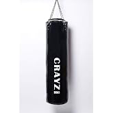 Crayz 180X40 Cm İ&ccedil;i BOŞ Boks Kum Torbası + Tavan Askı Aparatı