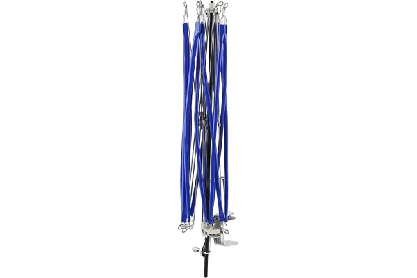 Enrouleur de Fil Swift Manuelle M¨¦tal pour Tricot, Crochet, Coudre, Rangement Compact, Installation Facile, Id¨¦al pour Laine, Coton, Soie, Fil ¨¤ Broder, DIY Artisanat