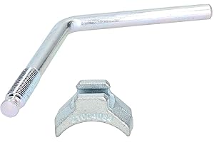 AB Tools Long Jockey Wheel Clamp Handle & Pad for Knott Couplings to fit Ifor Williams Trailer