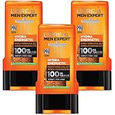 L&rsquo;Or&eacute;al Paris Men Expert Hydra Energetic Taurin I&ccedil;eren Duş Jeli 3'L&uuml; Set