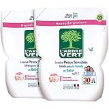 L Arbre Vert Lessive Liquide Pour Peau Sensible Famille Hypoallergenique 30 Lavages 2 L Lot De 2 Amazon Fr Epicerie L Arbre Vert Lessive Liquide Pour Peau Sensible Famille Hypoallergenique 30 Lavages 2 L Lot De 2 Amazon Fr Epicerie