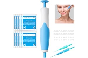 OIXYAZ Warzen Entfernungs-Set,Haut-Tag-Entfernung Set für kleine bis große Hautwarzen und Leberflecken (1–9MM),Sicher für die meisten Körper und Gesichter