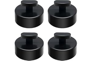 YIXISI 4 Pièces Patins de Levage en Caoutchouc, Coussinets de Cric Ronds, Bloc en Caoutchouc Cric, Voiture Coussinet de Point de Levage Jack Compatible avec Corvette C5 C6 C7