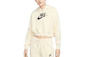 Nike W NSW Club FLC Gx Crop HDY Sweatshirt Femme