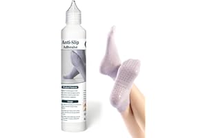 DINGSEN Sock Stop, Sockenstopper Flüssig, Sockenstopper für Wollsocken - 100 g Transparent, Waschbar, Latexfrei, mit Präzisionsspitze, Socken Stopper Flüssigkeit für Erwachsene, Senioren & Haustiere