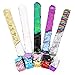 Produktbild SWNKDG Meerjungfrau Armbänder, 2-farbig Reversible Charme Pailletten Slap Spielzeug Armband für Party, Dekor, Kinder mit Super-Soft Velvet Futter (10 Stück)