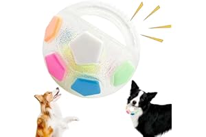 Pipihome The Mellow Dog Calming Ball, Antistressball Hundespielzeug Unzerstörbar, Intelligenzspielzeug Hundeball mit Handle, Interaktives Hundespielzeug Balls Kleine Mittlere Große Hunde