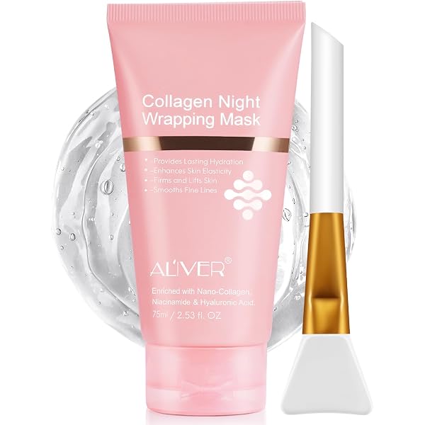 Schneckencreme Gesichtsmaske Mit Kollagen – Straffend, Aufhellend, Feuchtigkeitsspendend