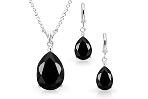 Crystalline Azuria Jewellery Sets for Women Wedding Jewellery Sets Bridal Jewellery Set with Necklace and Earring for Bride Cubic Zirconia Bridesmaid Jewellery