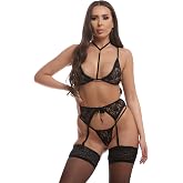Mimmi Love Dantelli İ&ccedil; &Ccedil;amaşır Seti ML-10 Kırmızı/Siyah