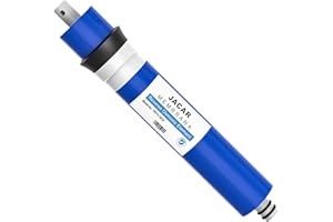 JACAR Membrana Osmosis Inversa de 75 Gpd Compatible con Filtros Osmosis Inversa 5 Etapas. Recambio Universal de Membrana para Equipos de Agua Domestica para Tratamiento del TDS