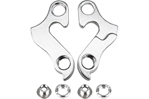 VIDSMOW 2PCS Patte de Dérailleur Arrière de Vélo Cintre Alliage Vélo de Montagne arrière dérailleur Cintre Cadre Gear Support de Dérailleur Arrière Accessoires Protection du Cadre en Cas de Chute