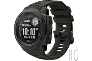 BOJYS Cinturino Instinct 2 Braccialetto, 22mm Cinturini Silicone Ricambio Accessori Sportivo Cinturino per Instinct 2, Instinct, Instinct Esports, Instinct Solar Smart Watch