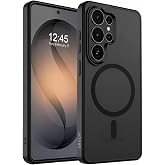 URUCHI Powerful Magnetic Phone Case, [Compatible with Mag-Safe] [Military Level Drop Protection] [Strong Silicone Edges] Thin Semi