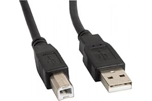 MULTIMEDIA SHOPPING MULTIMEDIA Cavo USB 2.0 Tipo A a Tipo B per Stampante, 3 Metri, Compatibile Con Scanner e Multifunzione, Colore Nero, Garanzia Italia