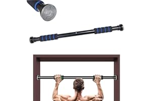 FFitnes FFitness Barre de Traction 2-Way, Unisexe, pour Adulte, Noir/Gris, Unique