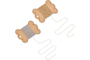 UNICRAFTALE 2 rouleau 2 couleurs 5m/Rouleau Chaînes de Collier pour la Fabrication de Bijoux Chaînes Coreana Acier Inoxydable Chaînes de Câble Chaînes de Collier Soudées Chaînes 0.5mm pour Femme Homme