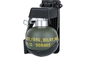 Zhongren Granada ficticia Modelo de Juguete granadas de plástico CS Airsoft Equipo táctico Accesorios para fanáticos del ejército, Cosplay película Accesorios al Aire Libre