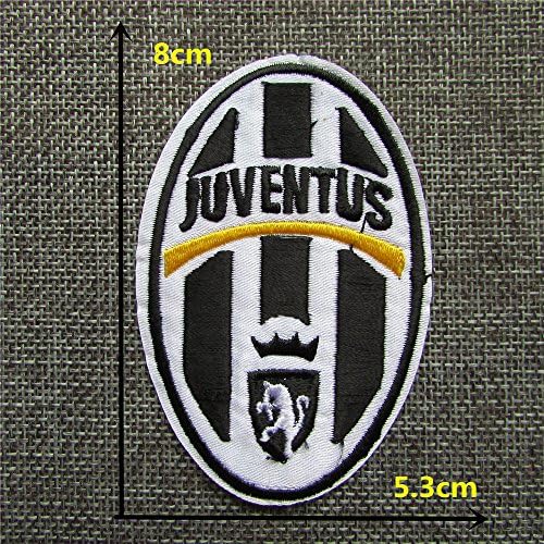 CoolPart A Juventus Rugby Mark Patch Hot Melt Adhesive Clothing Patch Applique Embroidery Blossom Diy Accessories Perfect Patches
