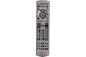 VINABTY Zapasowy pilot N2QAYB00115 odpowiedni do Panasonic LED TV TX-65EX610E TX-65EX613E TX-65EX700B TX-65EX700E TX-65EX703E TX-65EX730E TX-65EX750B TX-65EX780E TX-65EX. M715 TX-65EXW734 TX-75EX750B