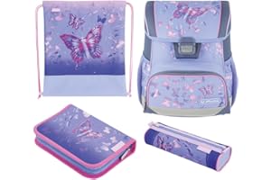 Herlitz Schulranzen Loop Plus Butterflies