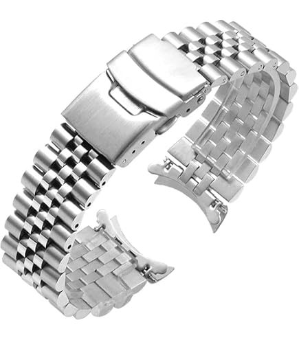 Edelstahl-Armband Für IWC Pilot Mark 17/18 & Little Prince – 20/21 Mm Breite, Mit Werkzeug