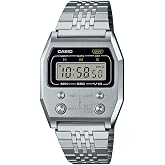 Casio A1100D-1DF Kol Saati, Retro, Digital, Gri, Unisex
