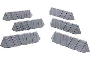 EnderToys Blockade Walls, Terrain Scenery for Tabletop 28mm Miniatures Wargame, 3D Printed and Paintable