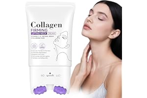 TRULLOYOO Neck Creams for Firming Roller, Neck Firming Tightening Cream for Women, Anti-Aging Hydrating Neck Cream for Tightening and Wrinkles on Women Neck & Fine Lines, Lifting Tightening & for Sagging Skin