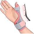 Cozyhealth Thumb Brace for Men and Women, CMC Joint Thumb Spica Splint for Pain Relief, Tendonitis, Thumb Wrist Stabilization Support for Right or Left Hand (Pink)