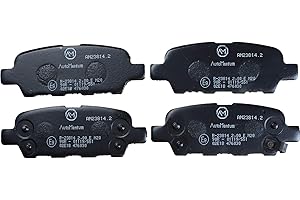 ‎AUTOMENTUM AutoMentum AM23814.2 Bremsbelagsatz 4-teilig für NISSAN QASHQAI / QASHQAI +2 I (J10 NJ10 JJ10E) 2006-2014 Hinterachse und andere Fahrzeuge