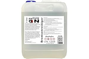 ‎ANTIVIR ON ANTIVIR ON 5L Bremsenreiniger Entfetter Reiniger Montagereiniger Teilereiniger [1x5L]