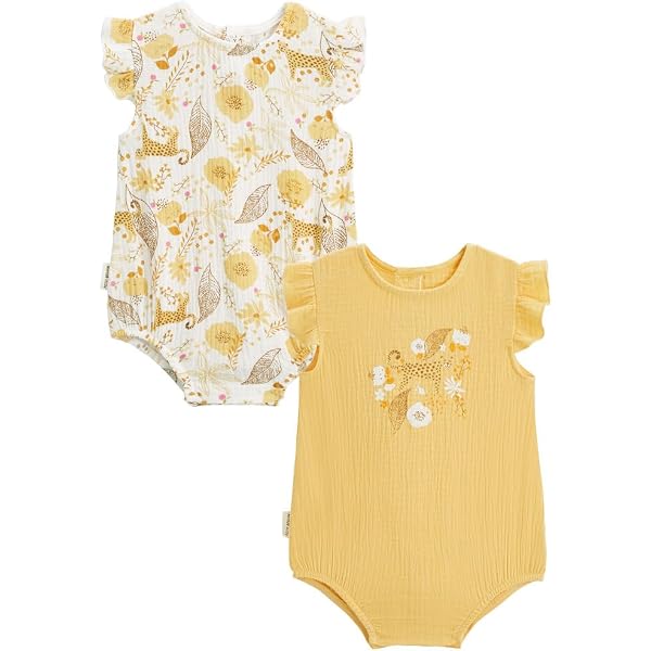 Robe Bébé Petit Béguin - Gaze De Coton, Style Bahamas, Légère Et Confortable - Taille Bébé