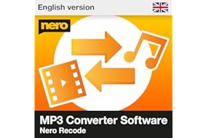 Nero Recode | MP4 Converter Software | Convert DVDs to MP4 or MP3 | Video & Audio Converter for MP4, AVI, MOV, WAV, FLAC | HEVC 8K Support | Lifetime Licence | 1 PC | Windows 11 / 10 / 8 / 7