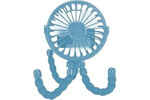 BBBABESLK Ventilador Para Cochecito - Clip Para Ventilador De Cochecito Para Bebé | ABS Bug-gy Fan Baby Clip En, Ventilador Para Cochecito De Bebé, Ventiladores De Refrigeración Portátiles Para Cochecito De Beb