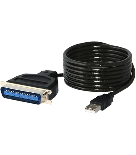 Câble Imprimante Parallèle Blindé 3 Pieds - IEEE1284 DB25 Vers Centronics 36 - Neuf