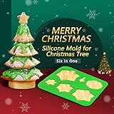 Christmas Tree Cake Mould Create Multi Layered 3d Christmas Tree Cakes Amazon Co Uk Kitchen Home