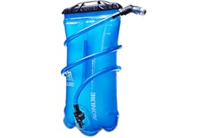 AONIJIE 1.5L/2L/3L Foldable TPU Water Bag Hydration Bladder For Outdoor Sport Running Camping Hiking Bicycle (1.5L (50.7oz))