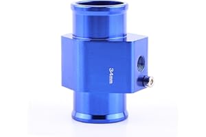 Yctze pour support sonde de temperature pour adaptateur sonde temperature eau Adaptateur universel de tuyau de voiture adaptateur de capteur de température de tuyau de joint de température d'eau en