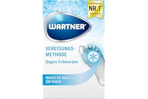 ‎WARTNER WARTNER Warzen Vereisung gegen Fußwarzen - Spray zur Behandlung von Fußwarzen - Warzen-Kryotherapie zur Selbstbehandlung für Kinder und Erwachsene - 1er Pack, 1 x 50ml