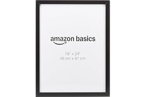Amazon Basics rektangulär affisch-/fotoram i trä, 46 x 61cm