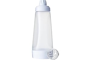 Whiskware Shaker à pâte | Pâte Mixeur – La solution complète pour préparer crêpes, pancakes, gaufres, etc. | Le fouet BlenderBall | 1065ml